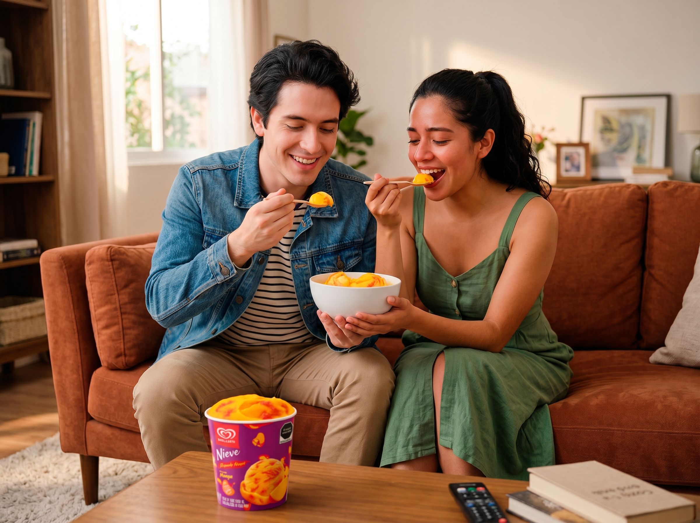 Helados Holanda presenta Nieve de Mango Flamin? Hot