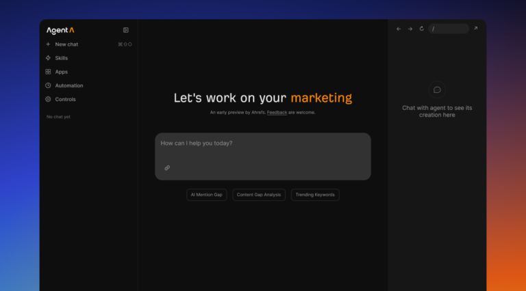 Ahrefs lanza el agente de IA